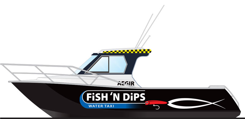Fish 'n Dips Taxi Boat